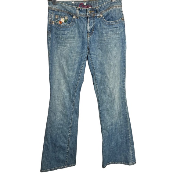 Y2K CANDIES WIDELEG JEANS 3 - Picture 2 of 4